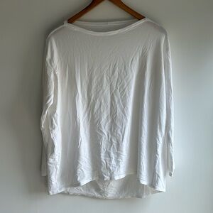 lululemon athletica White Long Sleeve Tee